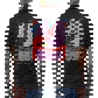 人体の解剖学 メンズTシャツ バックプリント - Kawaiitshirt