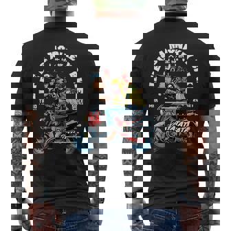 人生はモンキーバイク メンズTシャツ バックプリント - Kawaiitshirt