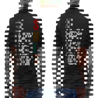 今日は33歳だおもしろい33歳の誕生日 メンズTシャツ バックプリント - Kawaiitshirt