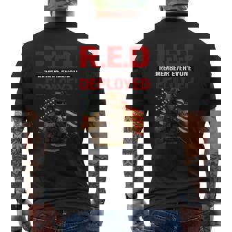 全員がデプロイされたことを記憶する メンズTシャツ バックプリント - Kawaiitshirt