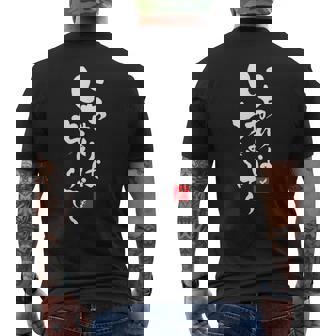 内口沖縄沖縄 日本 うちなぐち 一里ぼで いちゃりぼう メンズTシャツ バックプリント - Kawaiitshirt