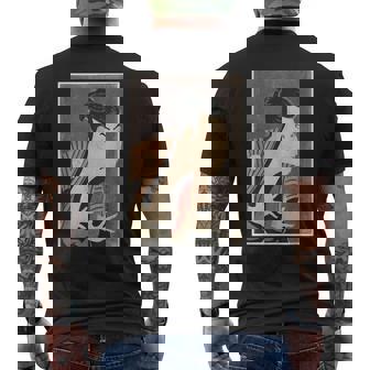 写楽《浮世絵》歌舞伎【日本・世界の名画】日本画 和柄 美術館アート メンズTシャツ バックプリント - Kawaiitshirt