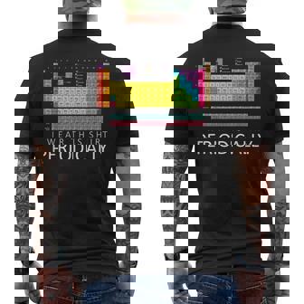 化学しゃれシャツ-私はこのシャツを定期的に着ています メンズTシャツ バックプリント - Kawaiitshirt