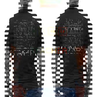 化学要素ラボサイエンス メンズTシャツ バックプリント - Kawaiitshirt