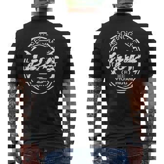 北朝鮮 ビール テドンガン ピョンヤン 金正恩 酒飲み メンズTシャツ バックプリント - Kawaiitshirt