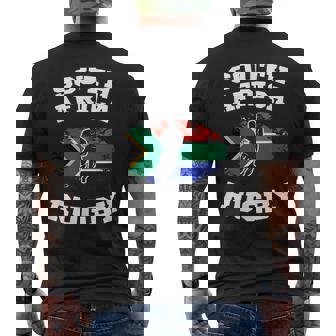 南アフリカ スプリングボックス ラグビー メンズTシャツ バックプリント - Kawaiitshirt