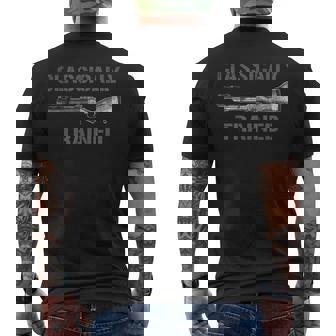 古典的に訓練された M79 グレネードランチャー軍用サンパー メンズTシャツ バックプリント - Kawaiitshirt