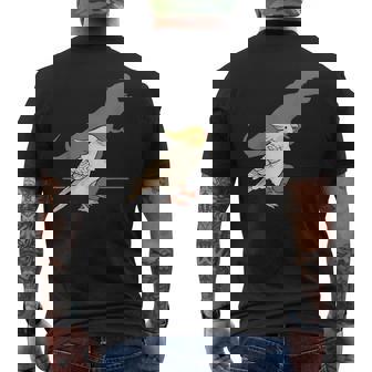 叫ぶオカメインコ オカメインコ好き かわいい 鳥ジョーク 鳥好き インコの飼い主 いんこの飼い主 インコ メンズTシャツ バックプリント - Kawaiitshirt