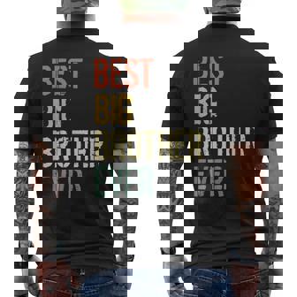 史上最高の兄貴 メンズTシャツ バックプリント - Kawaiitshirt