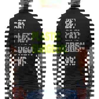 史上最高の形成外科医 メンズTシャツ バックプリント - Kawaiitshirt