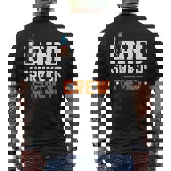 土地家屋調査士 クルー 土地家屋調査士 測量 土地家屋調査士 メンズTシャツ バックプリント - Kawaiitshirt