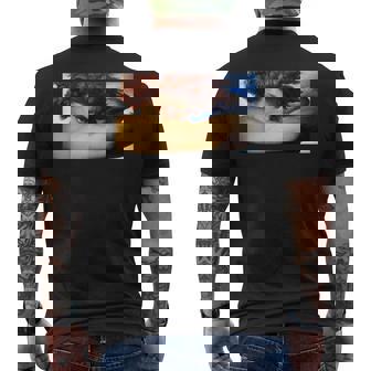 堕天使ルシファー・アレクサンドル・カバネル・ルネサンス ゴシック メンズTシャツ バックプリント - Kawaiitshirt