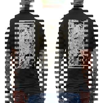 夢 By オーブリー・ビアズリー 1894 メンズTシャツ バックプリント - Kawaiitshirt