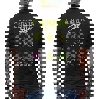 大麻株 雑草 大麻 マリファナ メンズTシャツ バックプリント - Kawaiitshirt