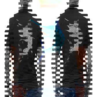 太刀魚 スポーツ フィッシング カジキ カジキ ビルフィッシュ ホビー メンズTシャツ バックプリント - Kawaiitshirt