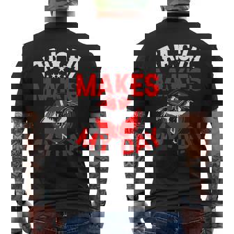 太極拳は私の日をつくる 太極拳 メンズTシャツ バックプリント - Kawaiitshirt