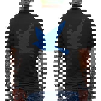 奄美大島 お土産tシャツ Wing Of Amami メンズTシャツ バックプリント - Kawaiitshirt