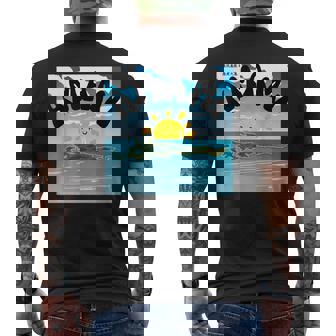 奄美大島 日本 奄美大島 日本 メンズTシャツ バックプリント - Kawaiitshirt