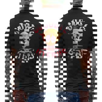 子宮摘出術 子宮摘出花 メンズTシャツ バックプリント - Kawaiitshirt