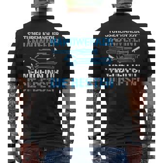 学生にも使えるクラフトマンの工具です。 メンズTシャツ バックプリント - Kawaiitshirt