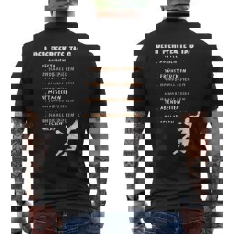 完璧なデイハンドボール、ハンドボールプレーヤー、ハンドボール メンズTシャツ バックプリント - Kawaiitshirt