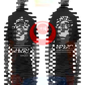 宮古島 沖縄島 日本 沖縄うちなんちゅ 琉球 メンズTシャツ バックプリント - Kawaiitshirt