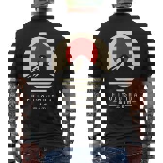 富士吉田 日本 メンズTシャツ バックプリント - Kawaiitshirt