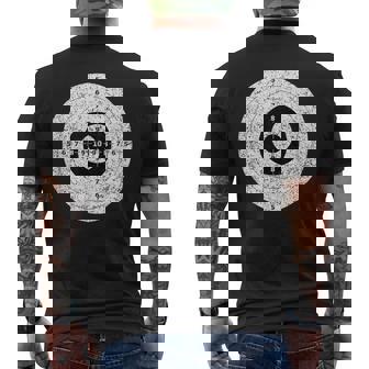 射撃ターゲットガン 射撃範囲 エアソフト ブルズアイ 楽しい メンズTシャツ バックプリント - Kawaiitshirt