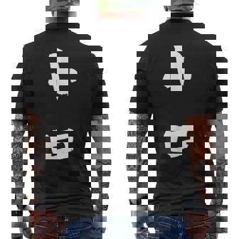 小口 名字 名前入り 面白tシャツ おもしろ 家族 お揃い ギャグ ネタ ウケ狙い 贈り物 メンズ 面白い メンズTシャツ バックプリント - Kawaiitshirt