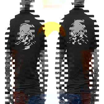 山の日 メンズTシャツ バックプリント - Kawaiitshirt