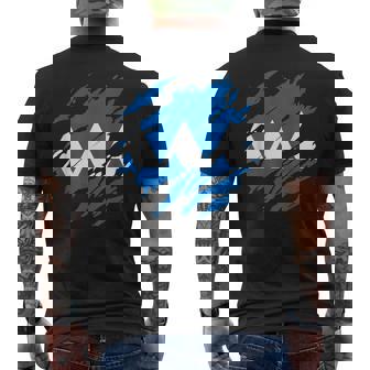 山形県旗 メンズTシャツ バックプリント - Kawaiitshirt