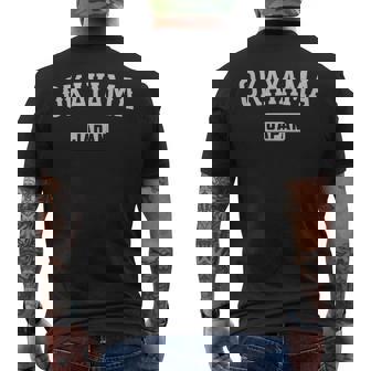 岡山 日本 ヴィンテージ お土産 和 ヴィンテージ 岡山 メンズTシャツ バックプリント - Kawaiitshirt