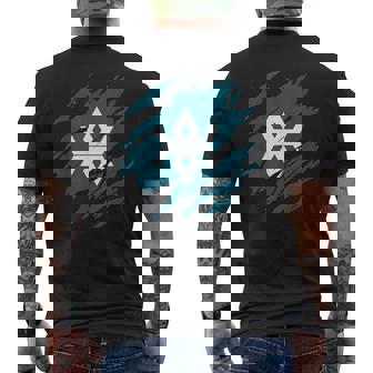 岩手県旗 メンズTシャツ バックプリント - Kawaiitshirt