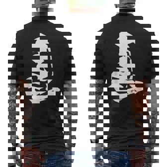 左馬 将棋 文字入り メンズTシャツ バックプリント - Kawaiitshirt