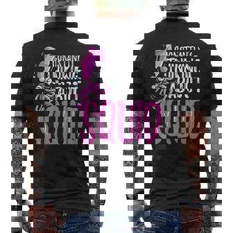 常にイカを考える メンズTシャツ バックプリント - Kawaiitshirt