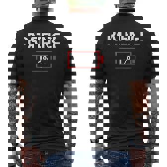 忍耐 1 メンズTシャツ バックプリント - Kawaiitshirt