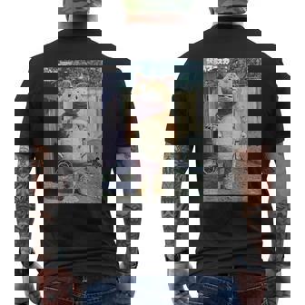 快獣ブースカシリーズ リアルスチール カラー メンズTシャツ バックプリント - Kawaiitshirt