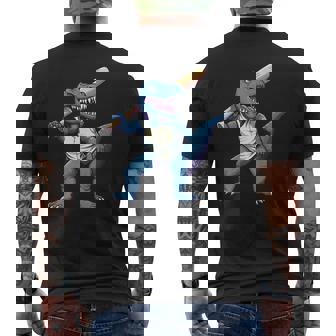 恐竜 野球 シーズン バット ボール パーク トレックス ディノ ホームラン ヒット メンズTシャツ バックプリント - Kawaiitshirt