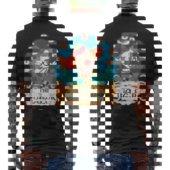 愉快なピエロ ジャグリングボール ジャグラー プロ仕様 ジャグラー メンズTシャツ バックプリント - Kawaiitshirt