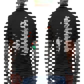 愛しすぎて大好きすぎる。 Book メンズTシャツ バックプリント - Kawaiitshirt