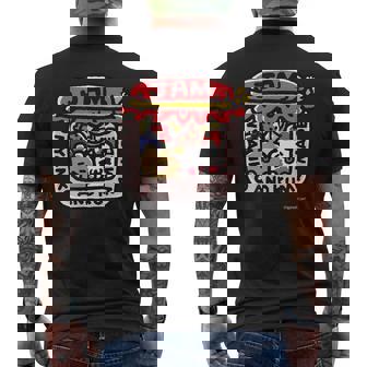 愛しすぎて大好きすぎる。ジャム ダークカラー メンズTシャツ バックプリント - Kawaiitshirt