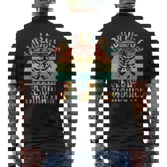 放射線科医があなたを通して見る放射線科 メンズTシャツ バックプリント - Kawaiitshirt