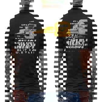 新幹線 ドクターイエロー 新幹線 日本語漢字 日本扇子 メンズTシャツ バックプリント - Kawaiitshirt