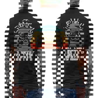 新米パパ 父の日 パパにレベルアップ メンズTシャツ バックプリント - Kawaiitshirt