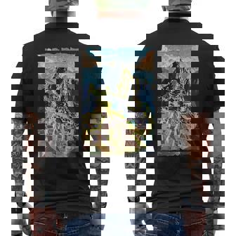 旅行 ペルー リマ マチュ ピチュ クスコ 家族 バケーション お土産 メンズTシャツ バックプリント - Kawaiitshirt