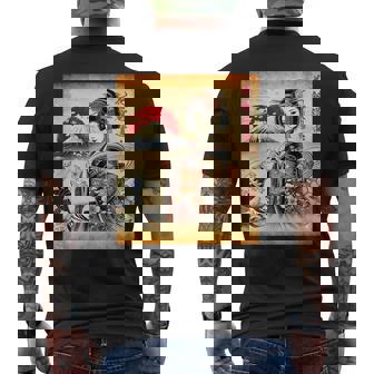 日本の伝統の優雅さ メンズTシャツ バックプリント - Kawaiitshirt