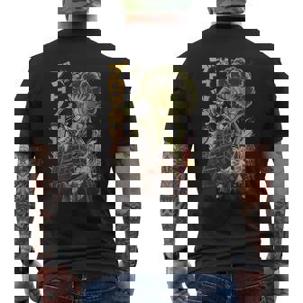 日本の怪獣映画 怪獣 野菜 ブロッコリー アニメ メンズTシャツ バックプリント - Kawaiitshirt