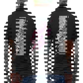 日本の手裏剣 アニメ メンズTシャツ バックプリント - Kawaiitshirt