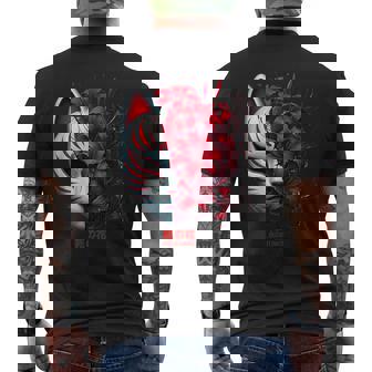 日本の百合 アニメ 花 蜘蛛 恋人 美学 オタク メンズTシャツ バックプリント - Kawaiitshirt