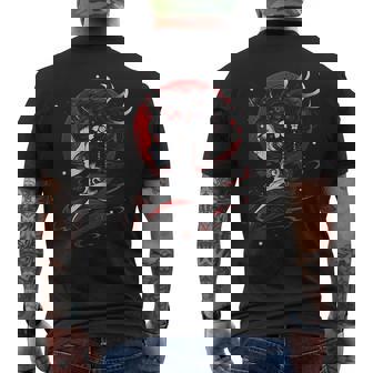 日本の芸者 メンズTシャツ バックプリント - Kawaiitshirt